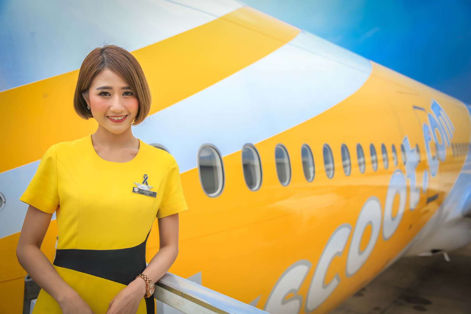 泰国酷鸟航空空姐制服-中国时尚制服设计网