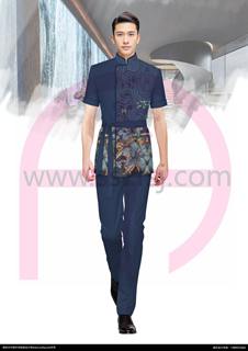 新中式餐厅制服2