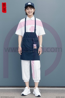 休闲时尚员工制服4