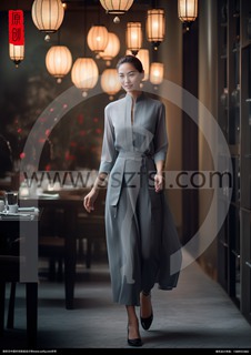 高端中餐服务员3