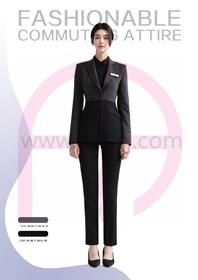 女西装接待客服套装5