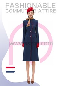时尚空姐风套装5
